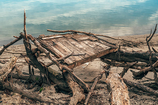 View of the river Gradac near Valjevo in Serbia
