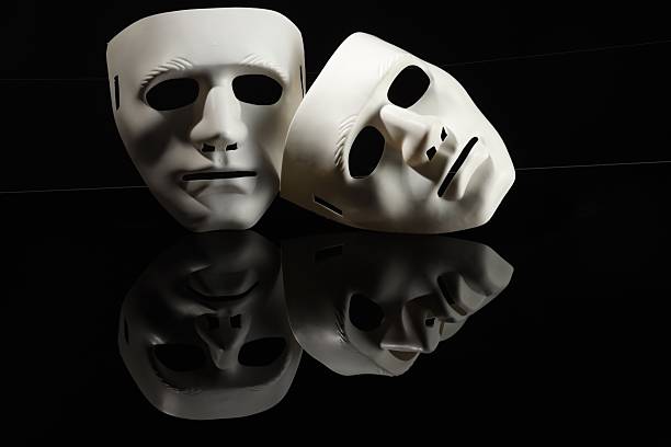 Concept of Halloween and sorrow
