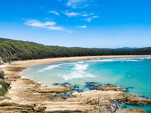 The beautiful coastline and rock formations around Eden on the NSW Sapphire coast