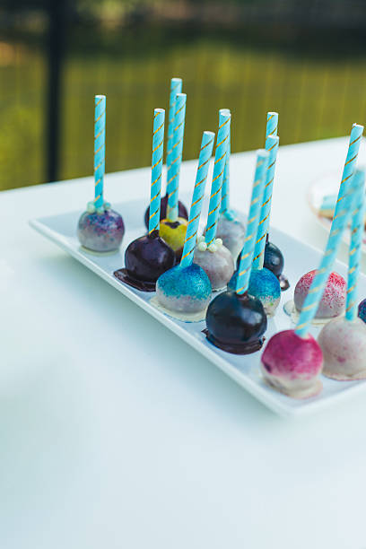 Cake pop stock photo