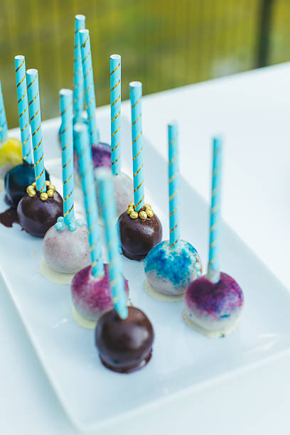 Cake pop stock photo
