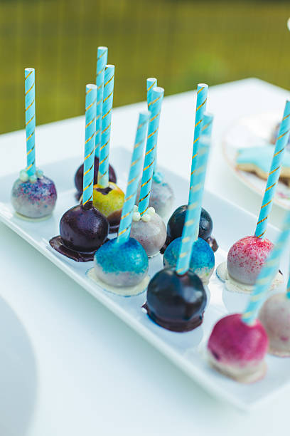 Cake pop stock photo