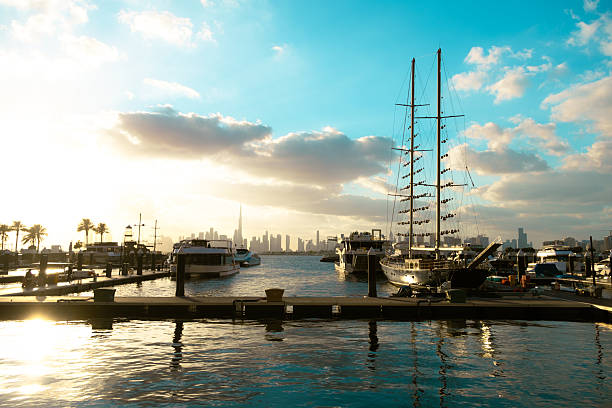 A beautiful view from Dubai Creek Harbor