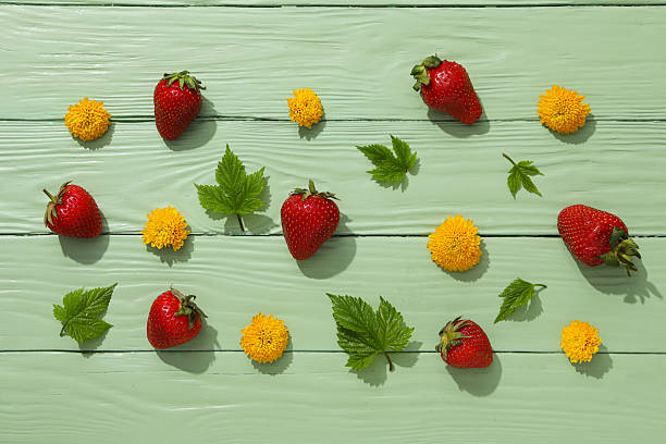 Sweet and fresh summer fruit - tasty strawberry