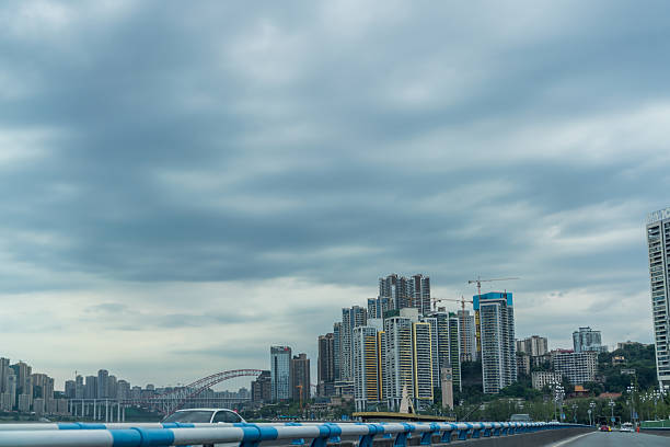 Chongqing,China, Asia.Chungking,Yangtze River,Changjiang River.
