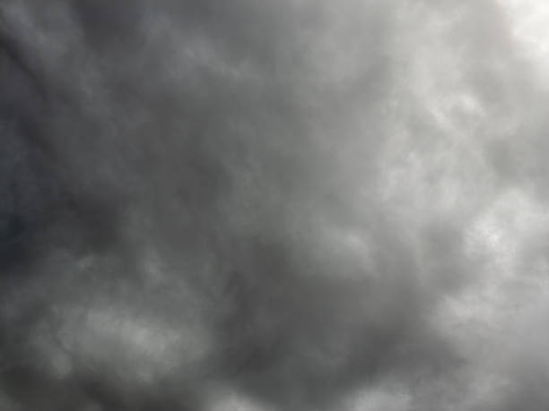 istock Ominous clouds gathering over dark sky during daytime 2257014656
