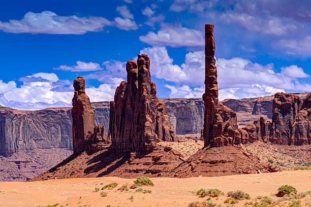 Totem Pole.  Monument Valley, Arizona, USA