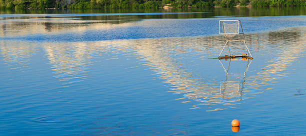 water polo sport space activity open air view panoramic format picture