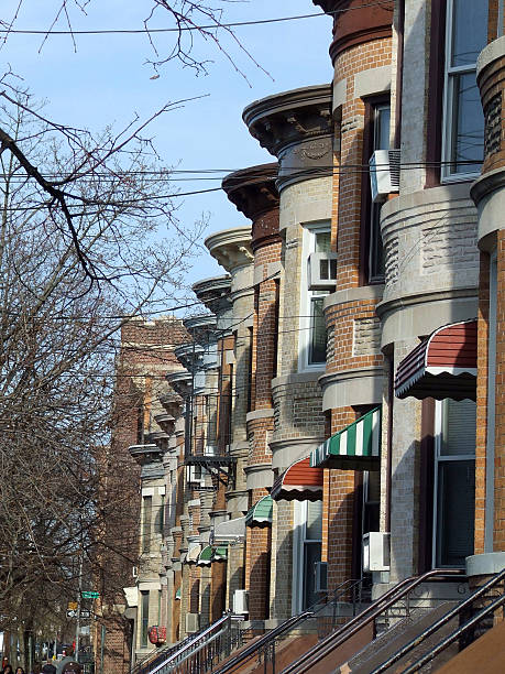 Round Ridgewood Row Houses