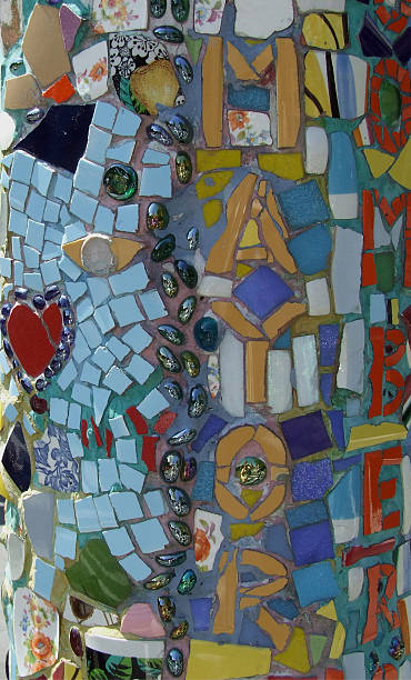 More than a mosaic: public statement, unique artist, famous in situ effort. The East Village loves it's lamp posts! Thank you Jim Power.