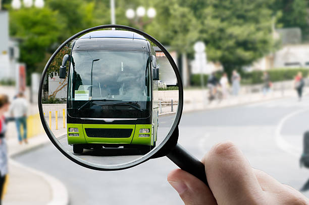 istock Focusing on Coach Bus in Urban Street 2257085464