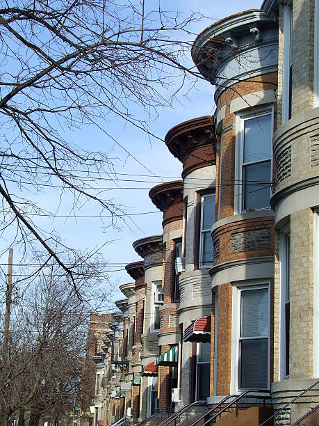 istock Round Row Houses, Ridgewood Queens 2009 2257088341