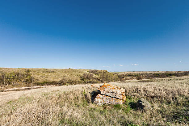 The prairie at Wanuskevin Heritage Park, Saskatoon, Saskatchewan, Canada