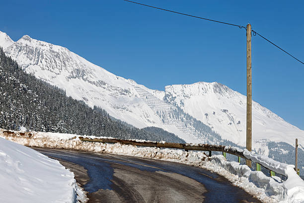 This landscape photo was taken in Europe, France, Auvergne Rhone Alpes, Haute Savoie, Megeve, in summer. It shows Mont Joly in Megeve, under the Sun.