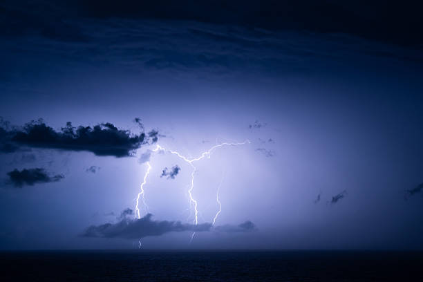 Lightning Valletta. Malta