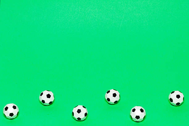 soccer balls from ukraine, full frame background