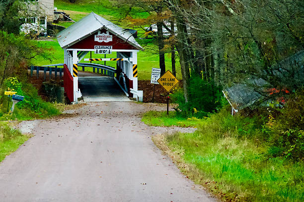 Wheaton covered bridge, Sackville, New Brunswick, Canada.