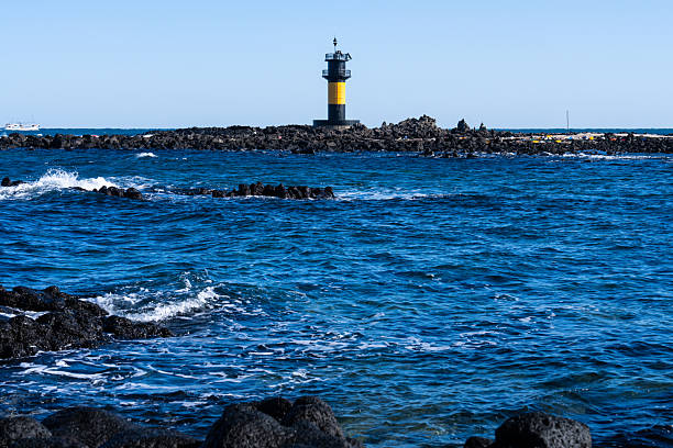 idyllic seascape at Udo in Jeju Island, South Korea