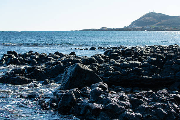 idyllic seascape at Biyangdo in Udo, Jeju Island