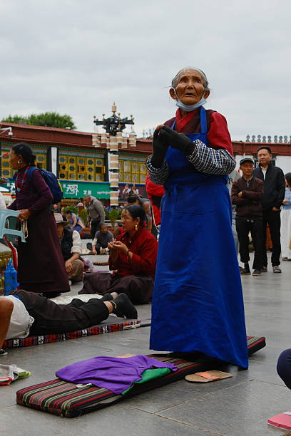 Sela Temple is one of three main Tibetan Temples in  Lhasa, built in 1419, by the follower of Tibetan Buddhist Master Je Tsongkhapa, Losang Dragpa (1357-1419). Prayers walked inside the Sela temple and prayed for the future life everyday,