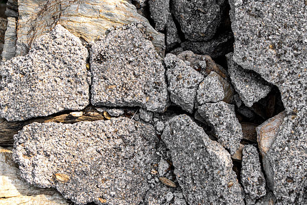 Cement cracked background