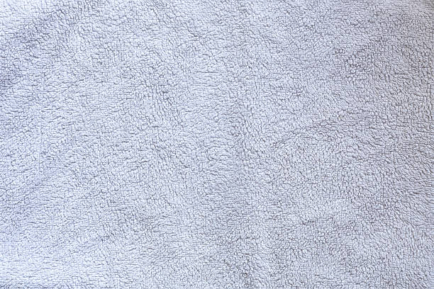 Close-up of a genuine vintage Turkish towel in soft light gray with plush, looped terry texture. Perfect for spa, bathroom, fashion, 3D texturing, AI model training, material rendering, and high-resolution product visuals. (187 characters)