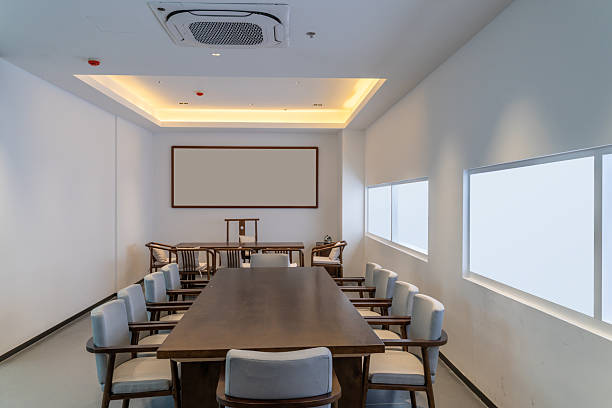A small meeting room in the hotel