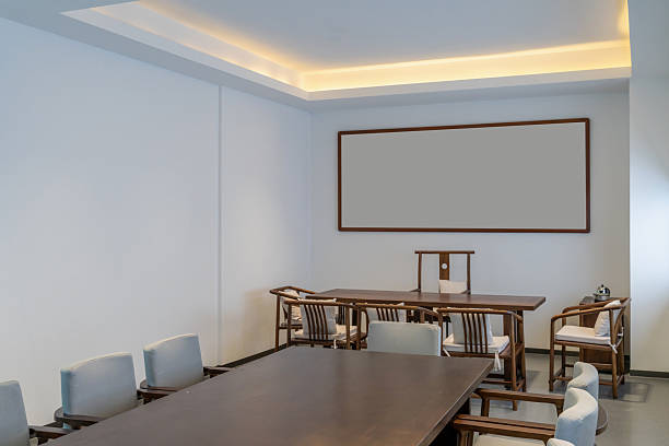 A small meeting room in the hotel