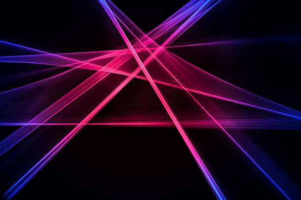 laser light blue. streaks of light rippling and twisting.