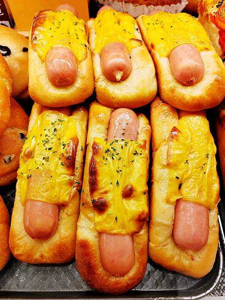 Cheese Hotdog Bun