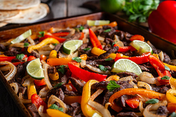 Sheet Pan Steak Fajitas