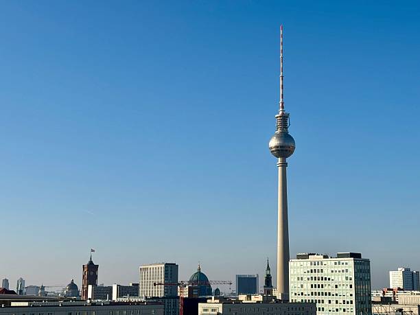 TV Tower of Berlin and the cityscape
