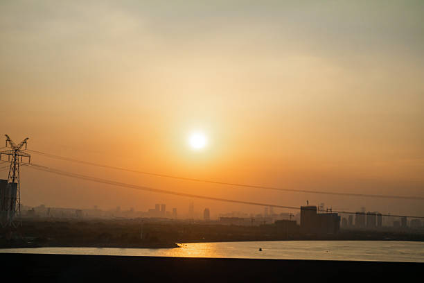 Sunset,China,Asia.