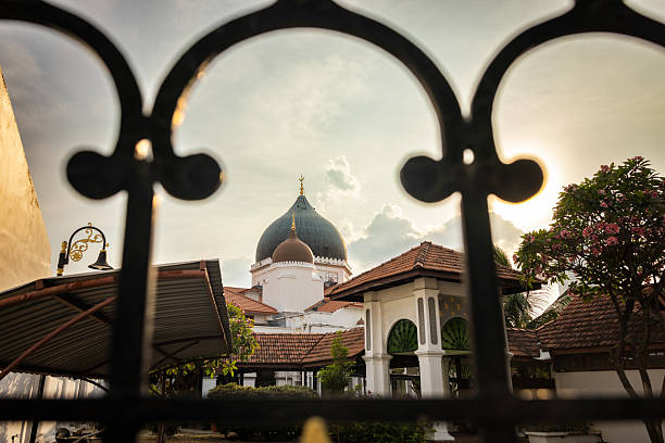 The Kapitan Keling Mosque  is a mosque built in the 19th century by Indian Muslim traders. George Town - Penang Island.