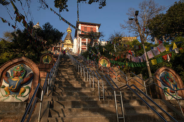 Swayambhunath Stupa in Kathmandu, Nepal