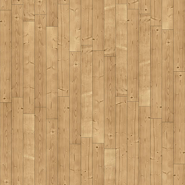 istock Seamless wooden floor texture with natural grain pattern, light brown color, and rustic appearance. Ideal for backgrounds 2257330692