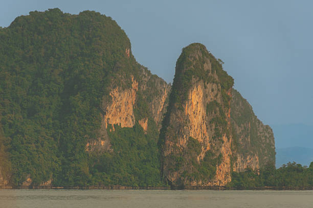 View of the magnificent Phang Nga Bay in southern Thailand