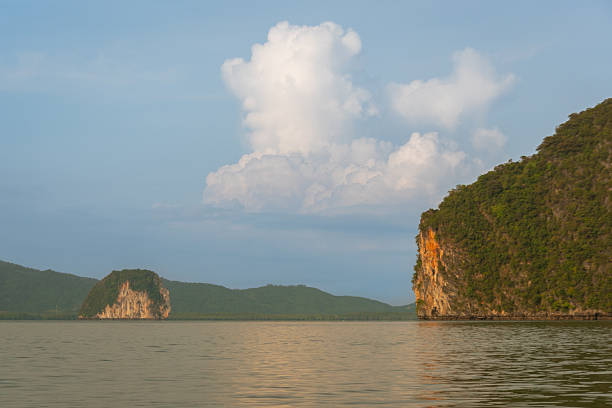 View of the magnificent Phang Nga Bay in southern Thailand