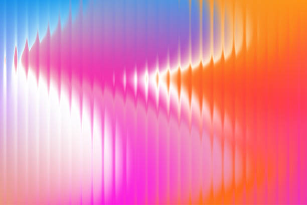 A vibrant and artistic multi-colored background featuring a vertical ripple wave in pink, orange, and blue on a clean white backdrop. This energetic design uses soft fractal textures and glowing gradients to create a modern, high-tech aesthetic perfect for branding, web headers, and digital UI.