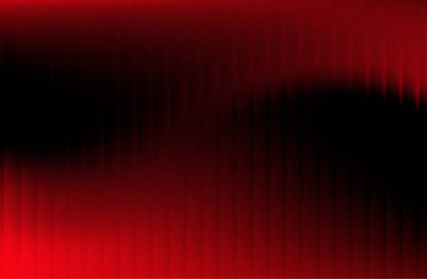 A sophisticated dark abstract background featuring intense red waves set against a deep black backdrop. The composition is defined by a signature grainy texture and vertical linear patterns, creating a moody and dynamic sense of motion. Ideal for high-end digital designs and modern branding projects.
