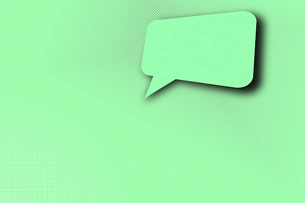 Collage retro banner template of speech bubble. Empty space for text. Pop art style