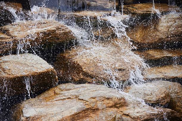 The riverbed of the Quebrada de Jaspe is formed of the gemstone red jasper.