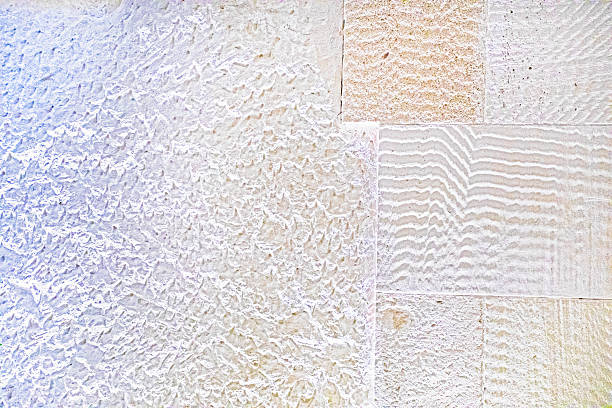 Faktural light natural background walls. Modern interior decoration and its variants.
