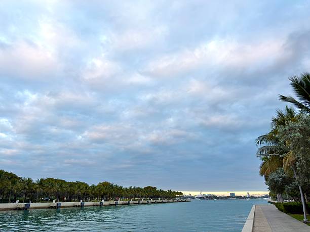 Waterway inlet Miami Florida