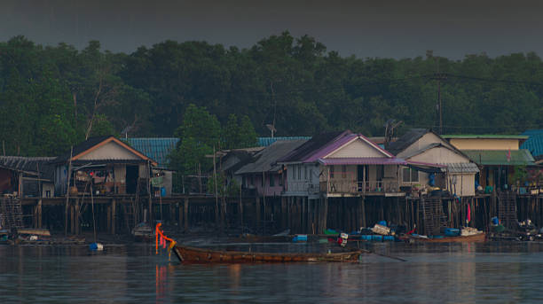 Architecture along the magnificent Phang Nga Bay in southern Thailand