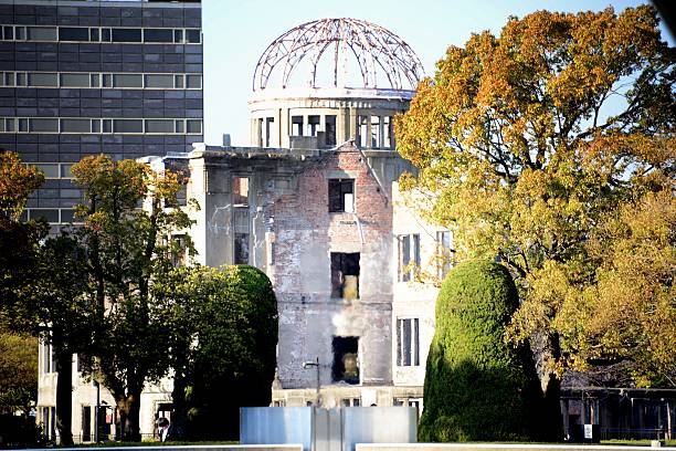 Dedicated to the memory of the victims of the atomic bomb of August 6, 1945. The park was built on the bomb's hypocenter