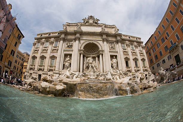 Trevi Fountain, Fontana di Trevi in Rome, Italy
