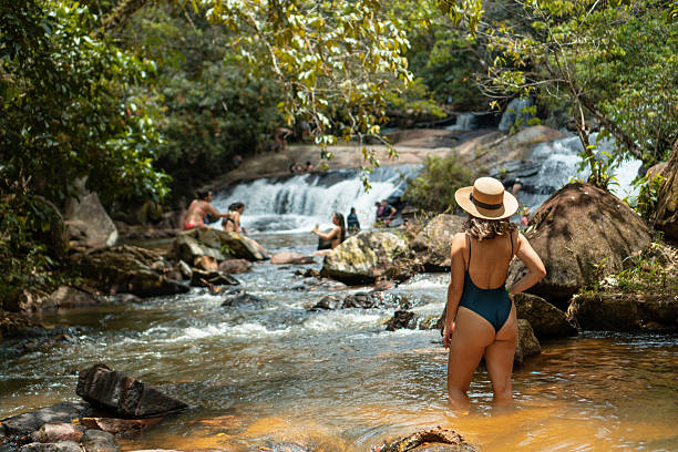 Nature tourism in Bonito, Pernambuco, Brazil