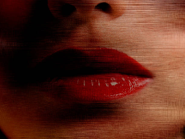 Contemporary art collage. Conceptual image with female talking mouths spreading rumors, gossips isolated over pink background. Concept of creativity, influence, information, news. Copy space for ad