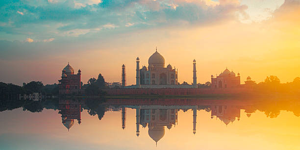 istock Taj Mahal mausoleum in Agra 2257512043